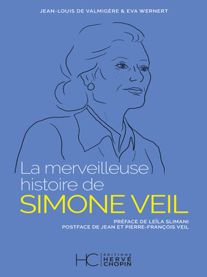 cover image of La merveilleuse histoire de Simone Veil